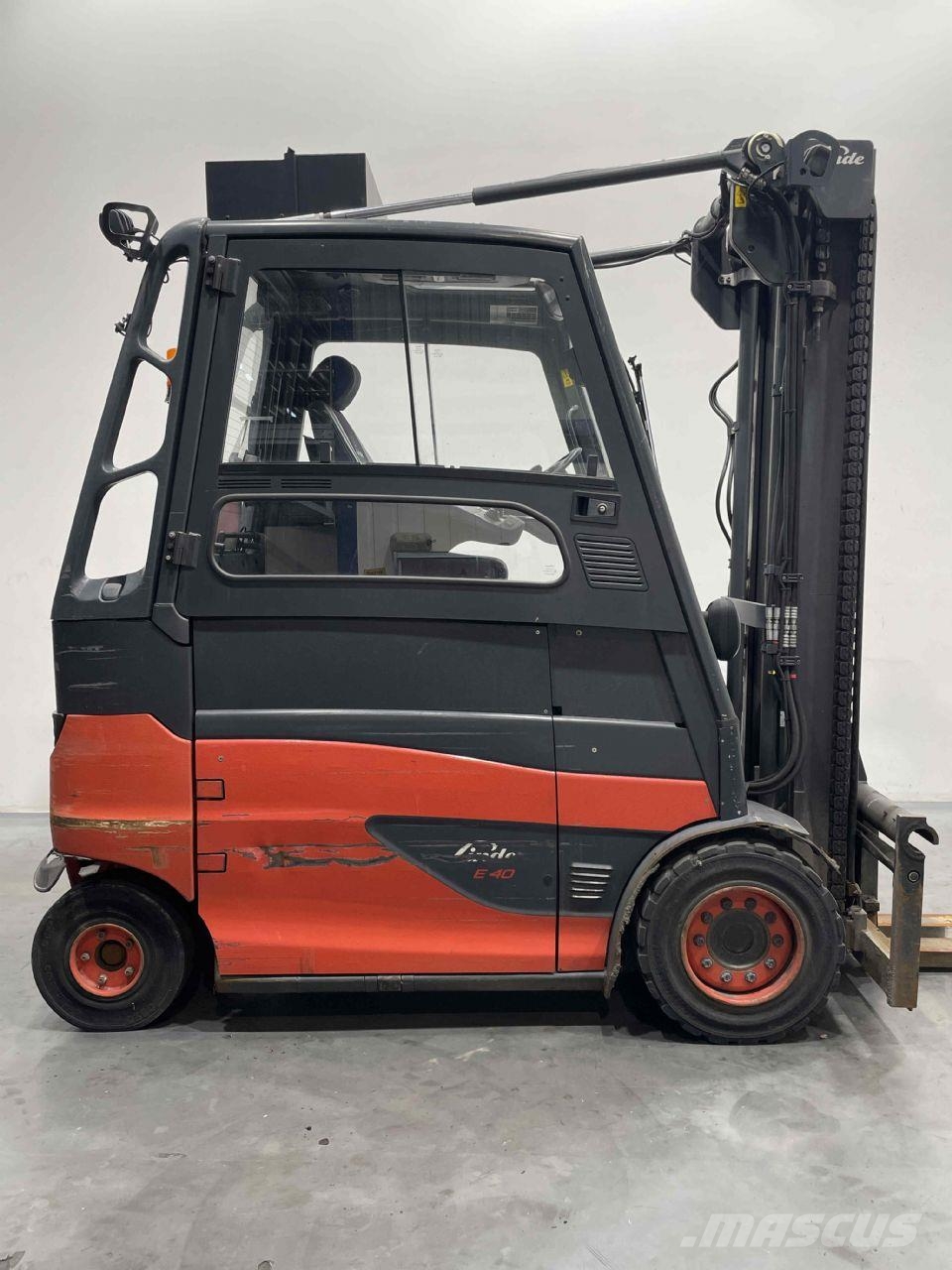 Linde E40HL/600-01-388 El gaffeltrucks