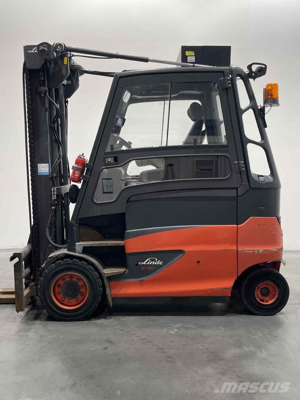 Linde E40HL/600-01-388 El gaffeltrucks