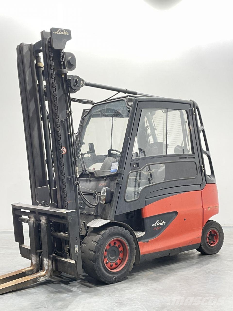 Linde E50HL-01/600-388 전동 지게차