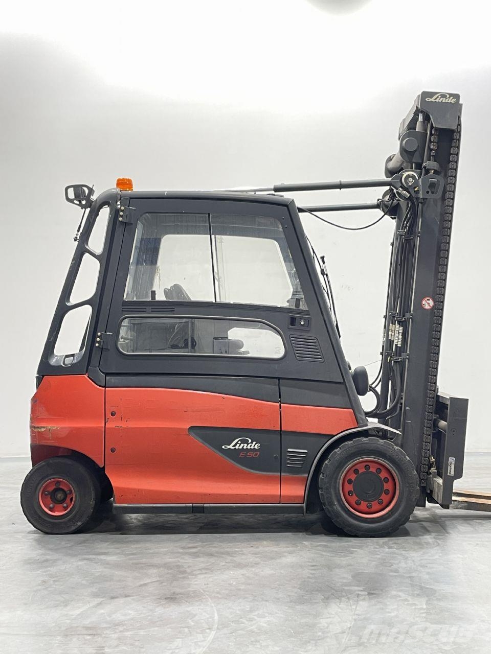 Linde E50HL-01/600-388 전동 지게차