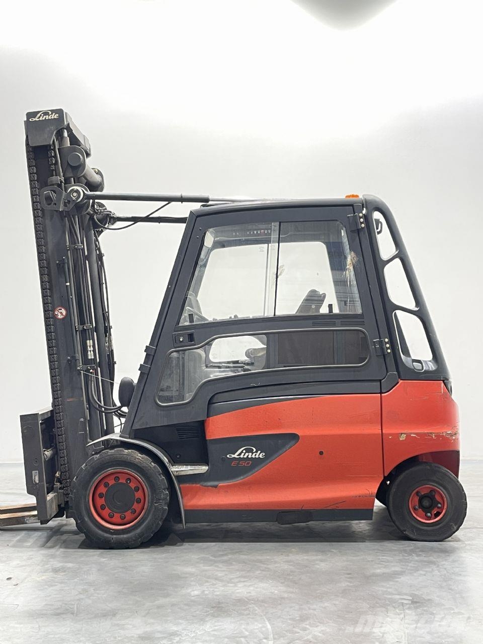Linde E50HL-01/600-388 전동 지게차