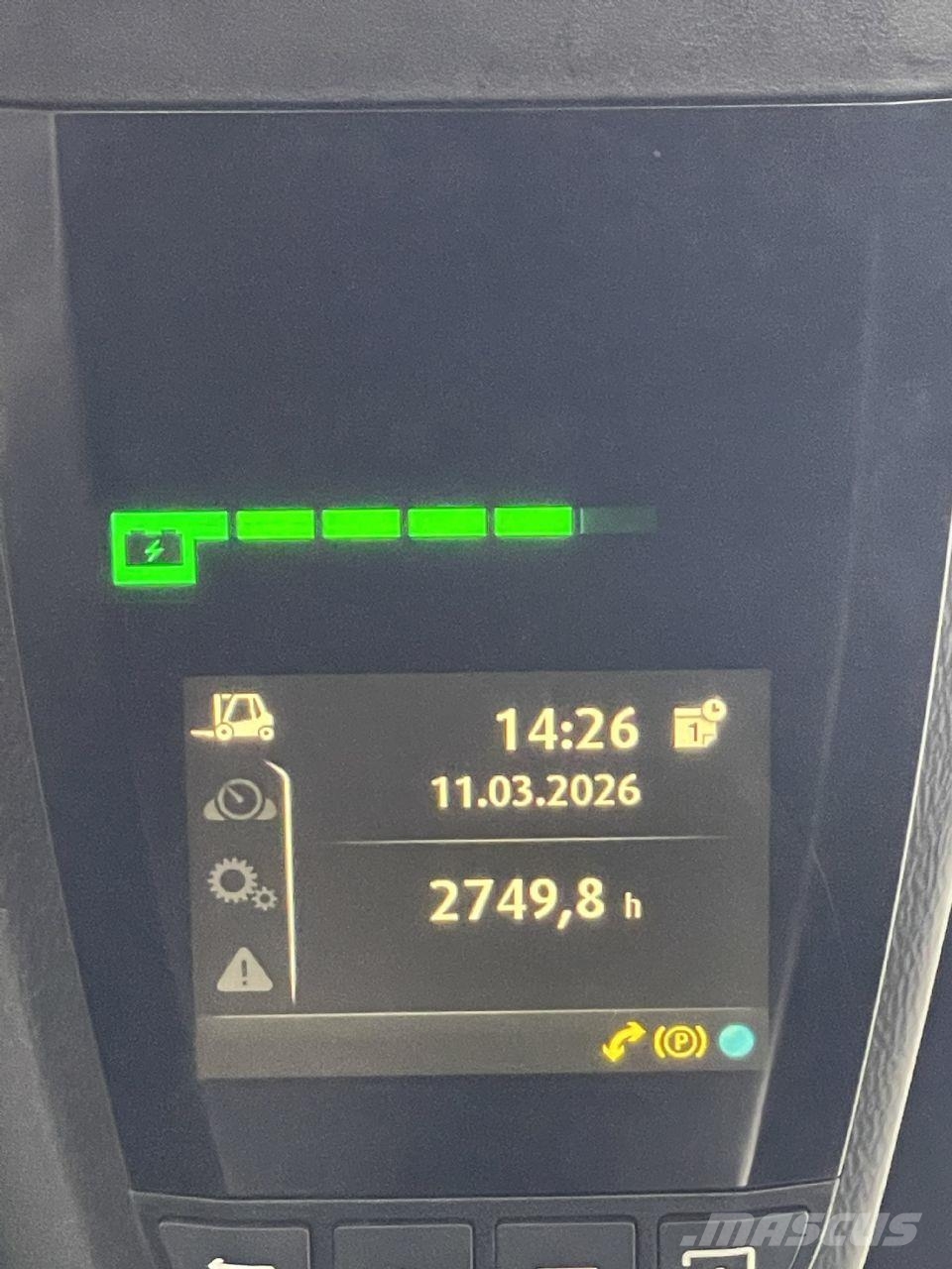 Linde E80-01-1279 Elektromos targoncák