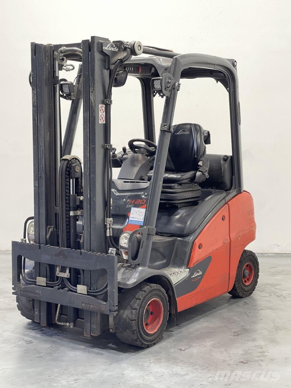 Linde H20T-01-391 LPG forklifts