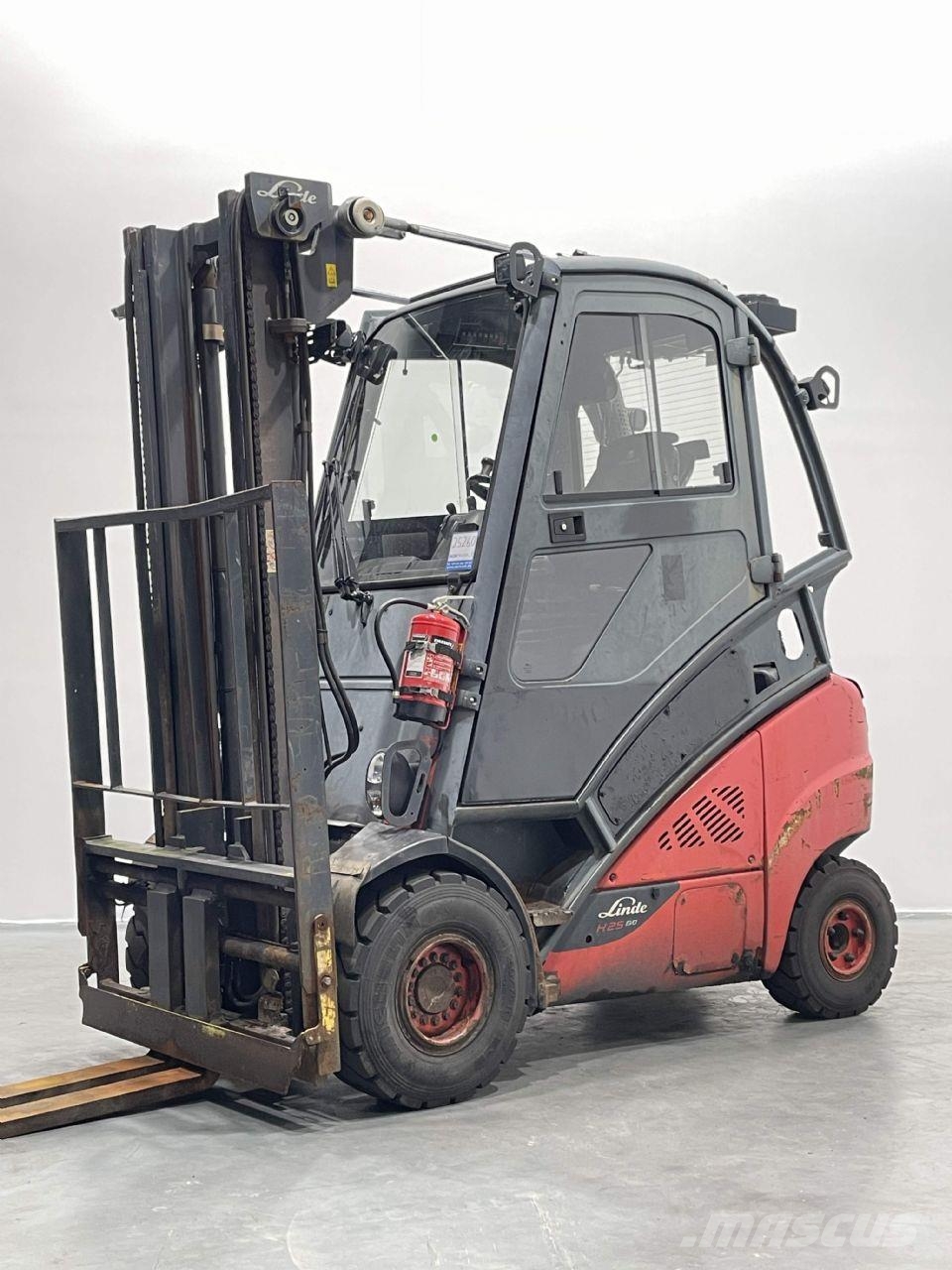 Linde H25D-02/600-393 디젤 지게차
