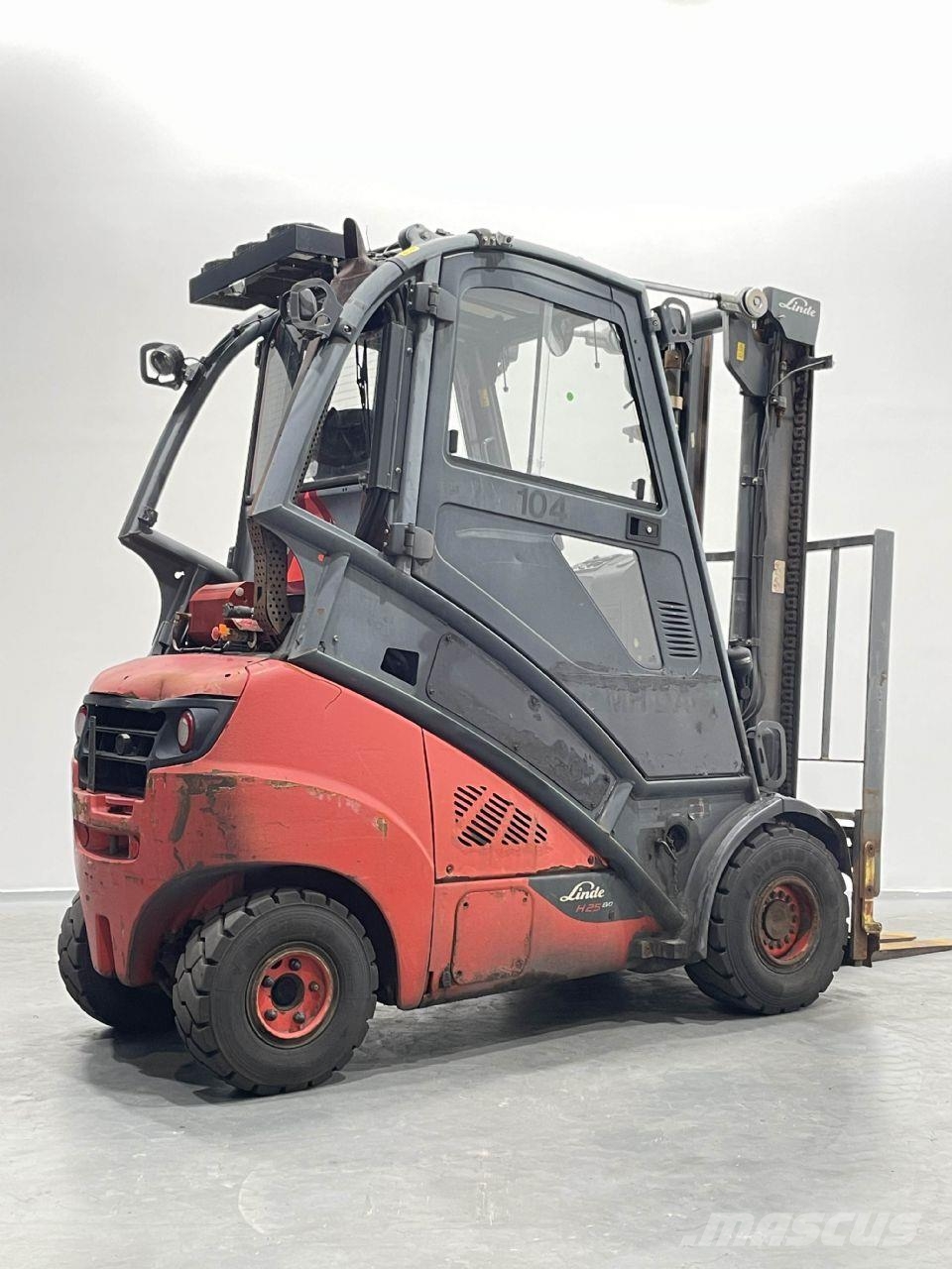 Linde H25D-02/600-393 디젤 지게차