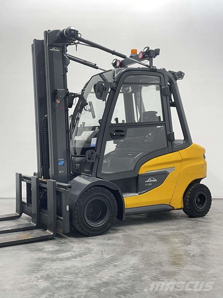 Linde H35D-01-1202 디젤 지게차
