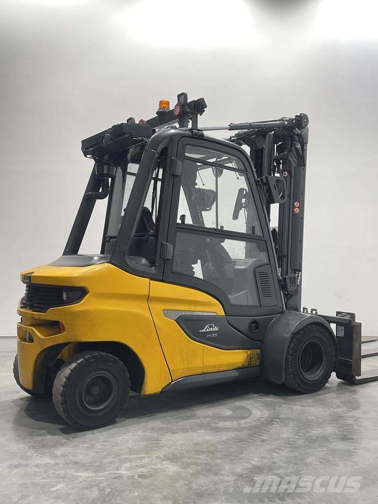 Linde H35D-01-1202 디젤 지게차