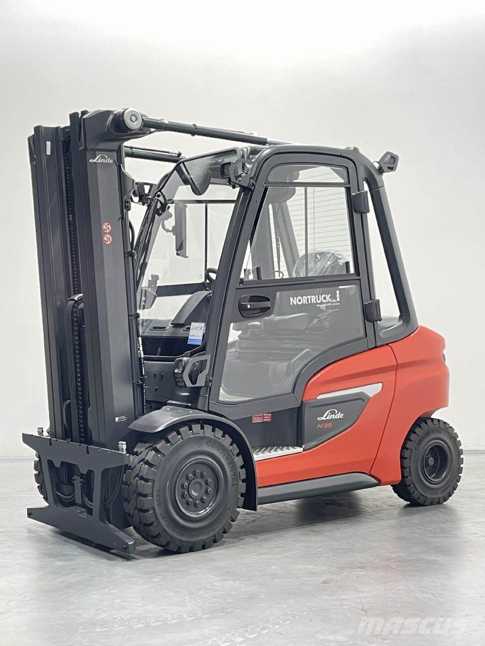 Linde H35D-01-1202 Diesel gaffeltrucks
