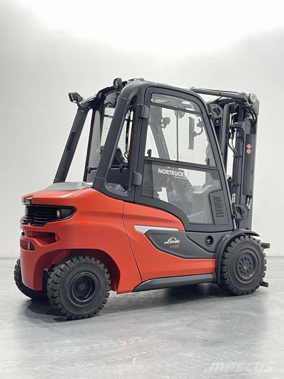 Linde H35D-01-1202 Diesel gaffeltrucks