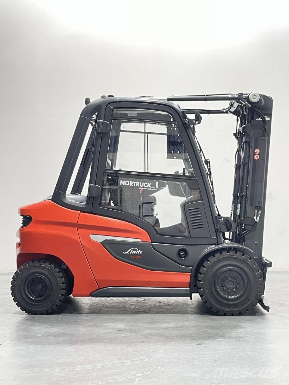 Linde H35D-01-1202 Diesel gaffeltrucks