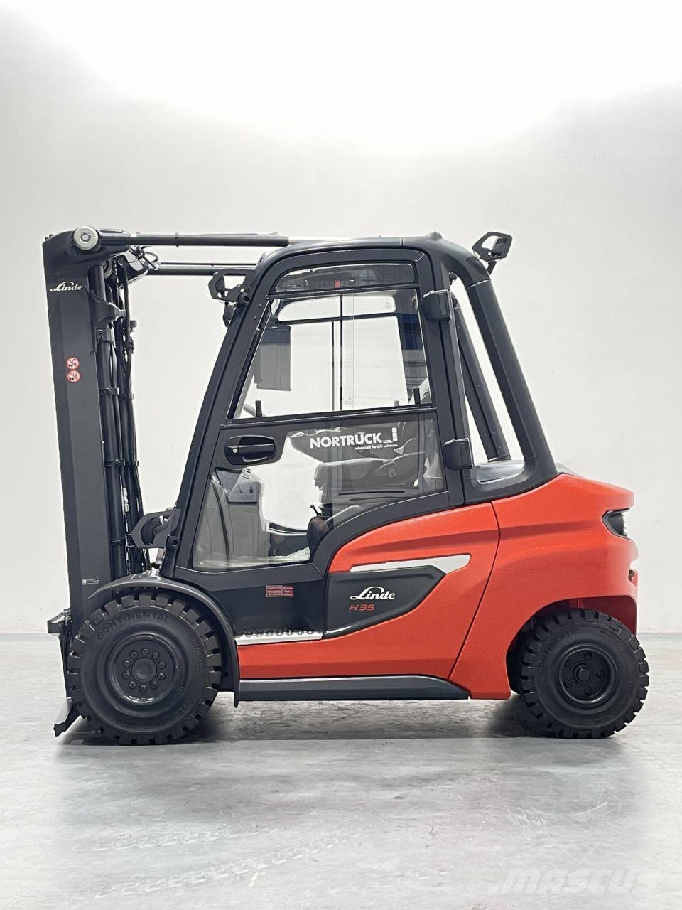 Linde H35D-01-1202 Diesel gaffeltrucks