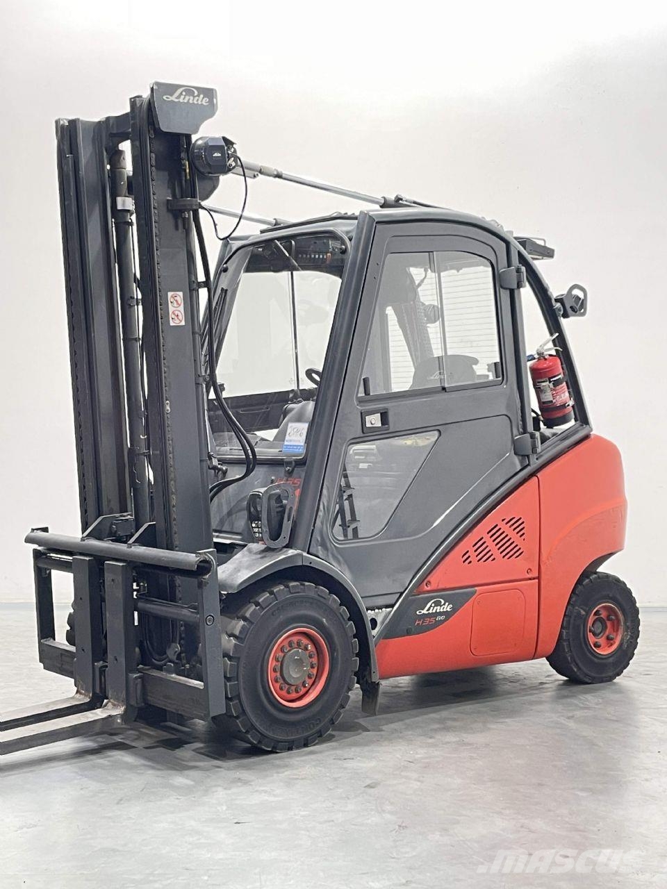 Linde H35D-02-393 Diesel heftrucks
