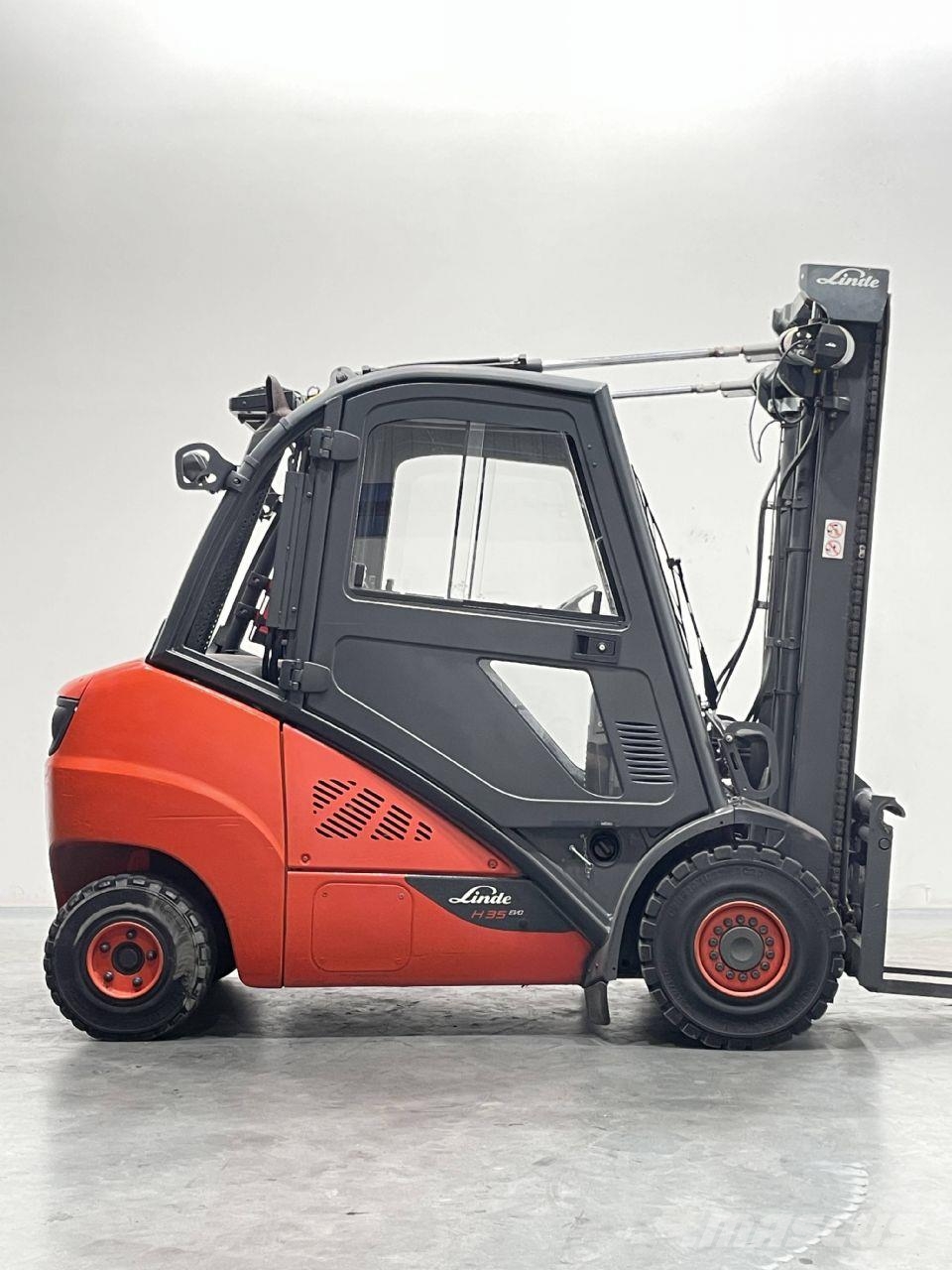 Linde H35D-02-393 Diesel heftrucks