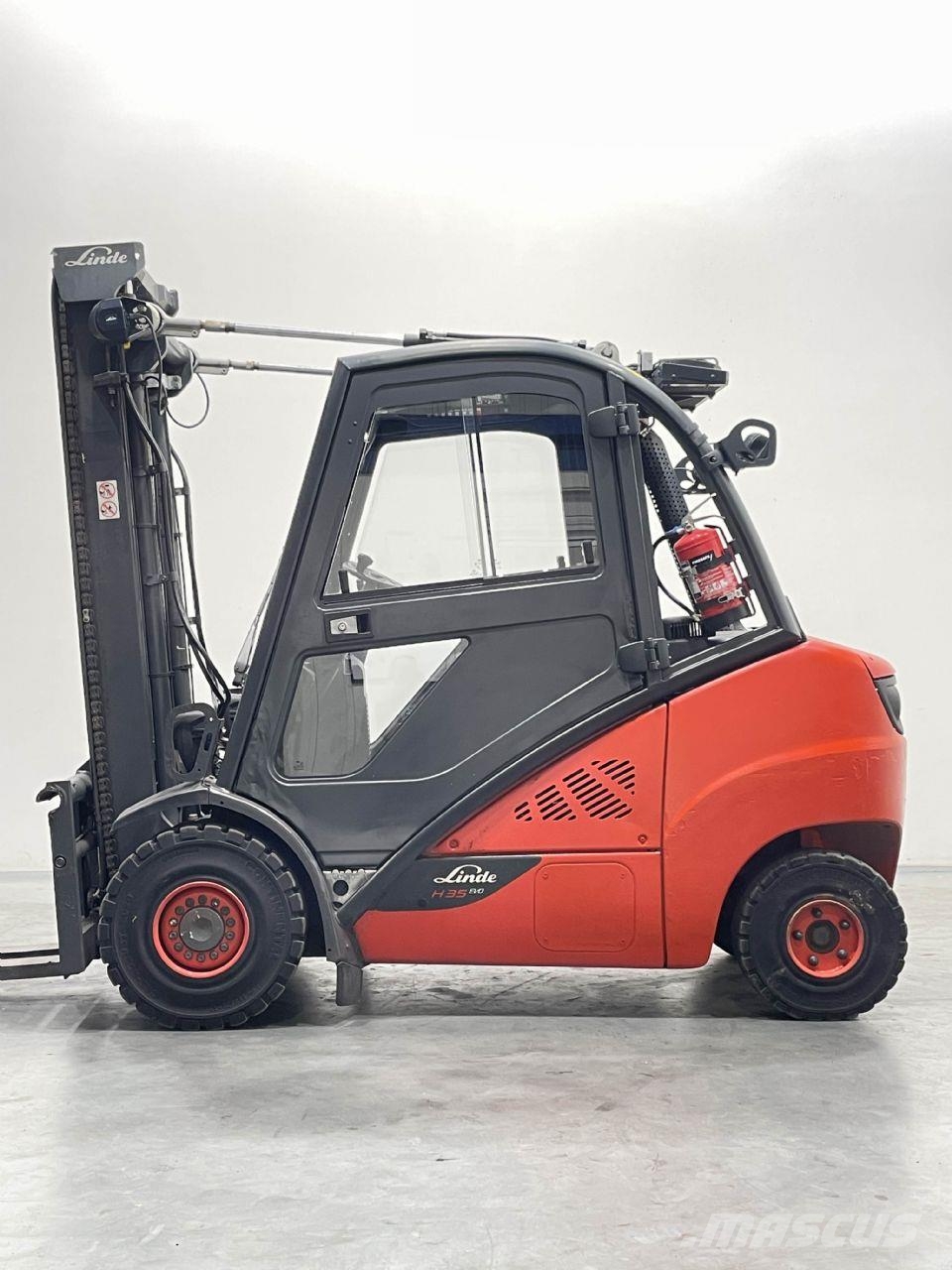 Linde H35D-02-393 Diesel heftrucks