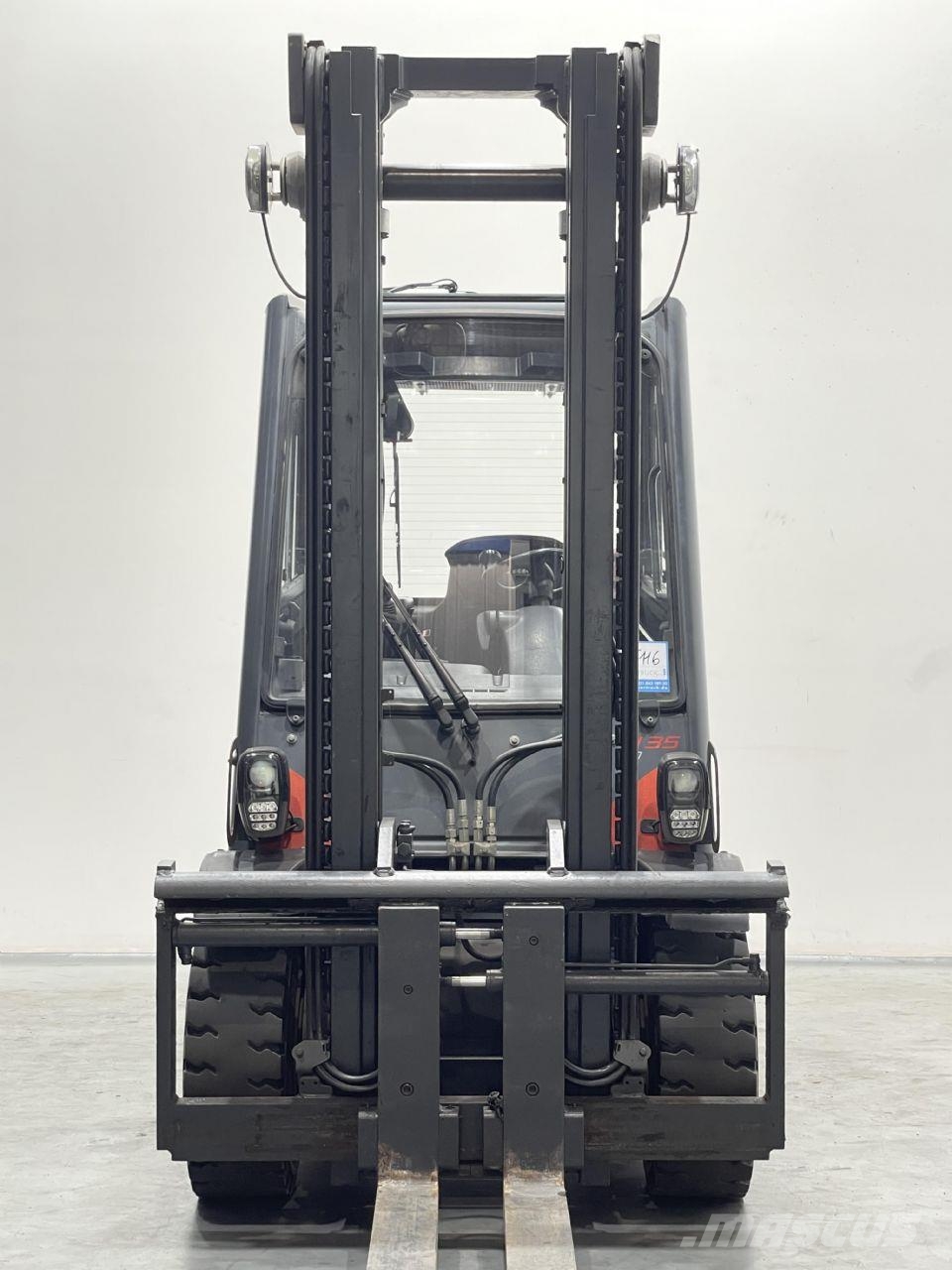 Linde H35D-02-393 Diesel heftrucks