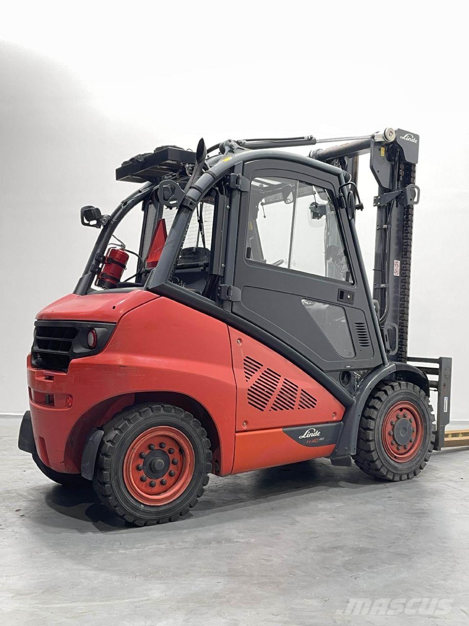 Linde H40D-02-394 디젤 지게차