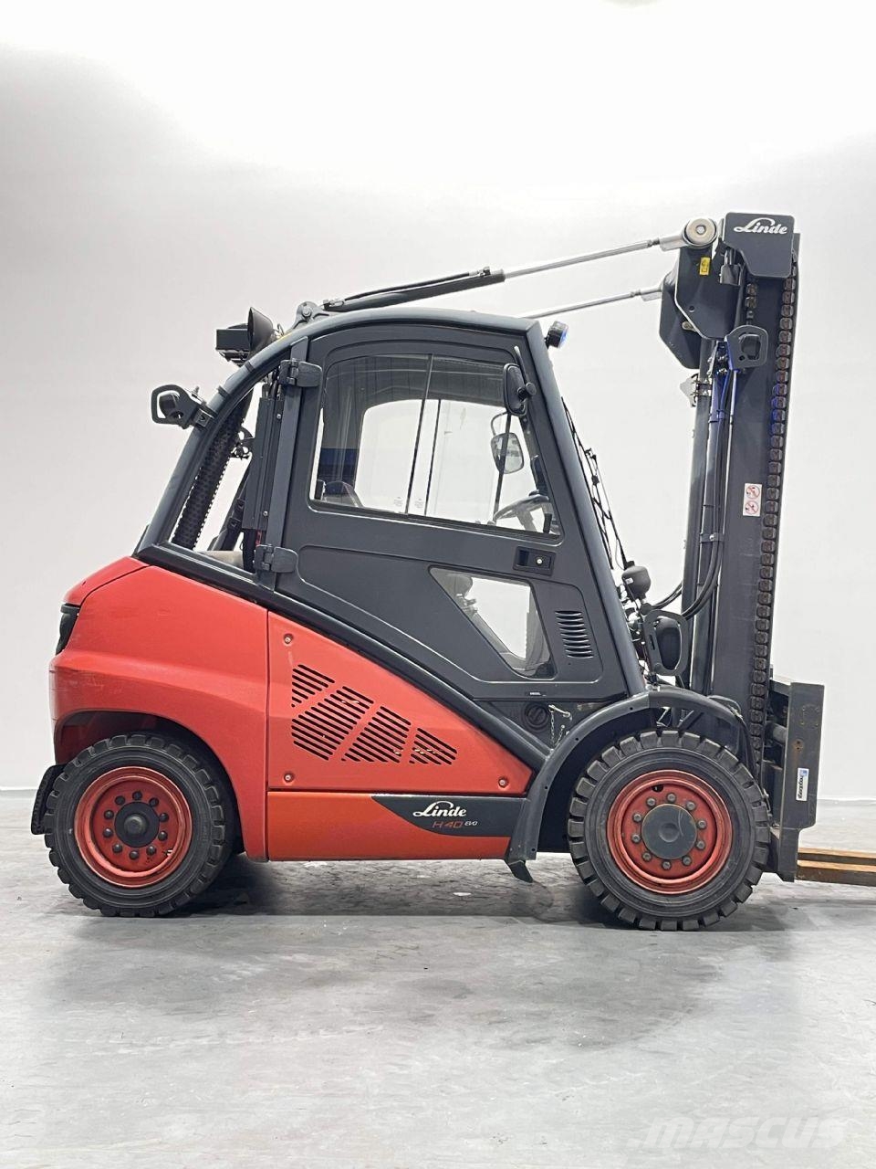 Linde H40D-02-394 디젤 지게차
