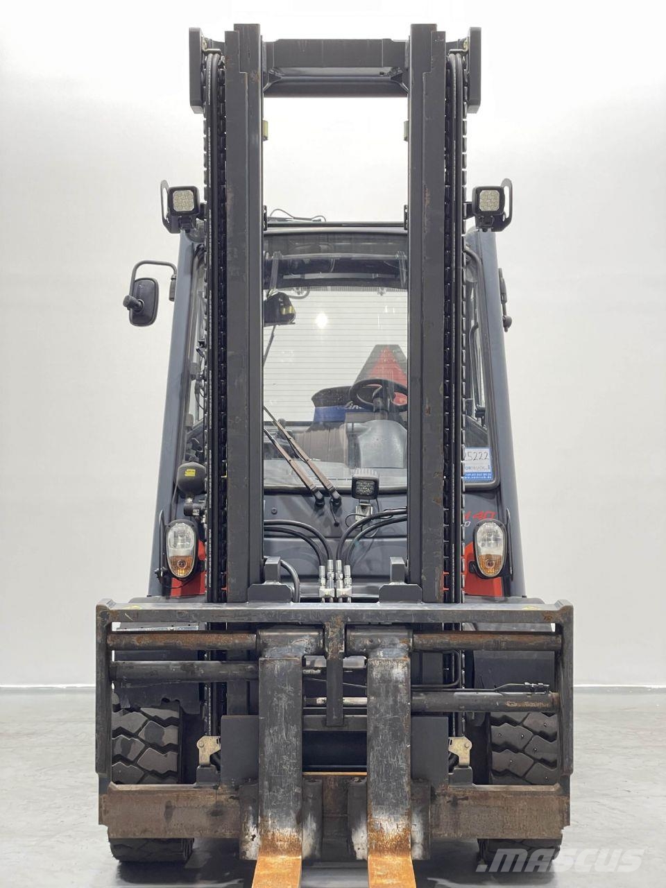 Linde H40D-02-394 디젤 지게차