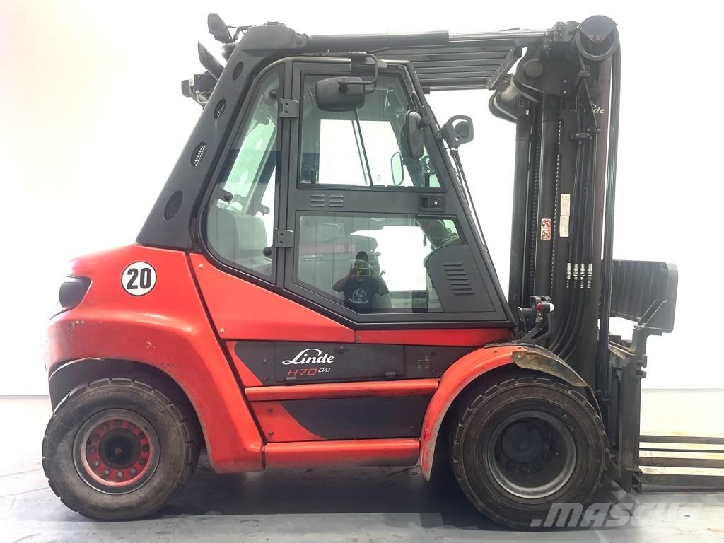 Linde H70D-396-EVO Дизельні навантажувачі