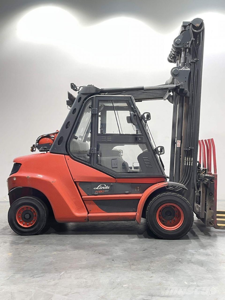 Linde H80T-03/900-396 LPG heftrucks