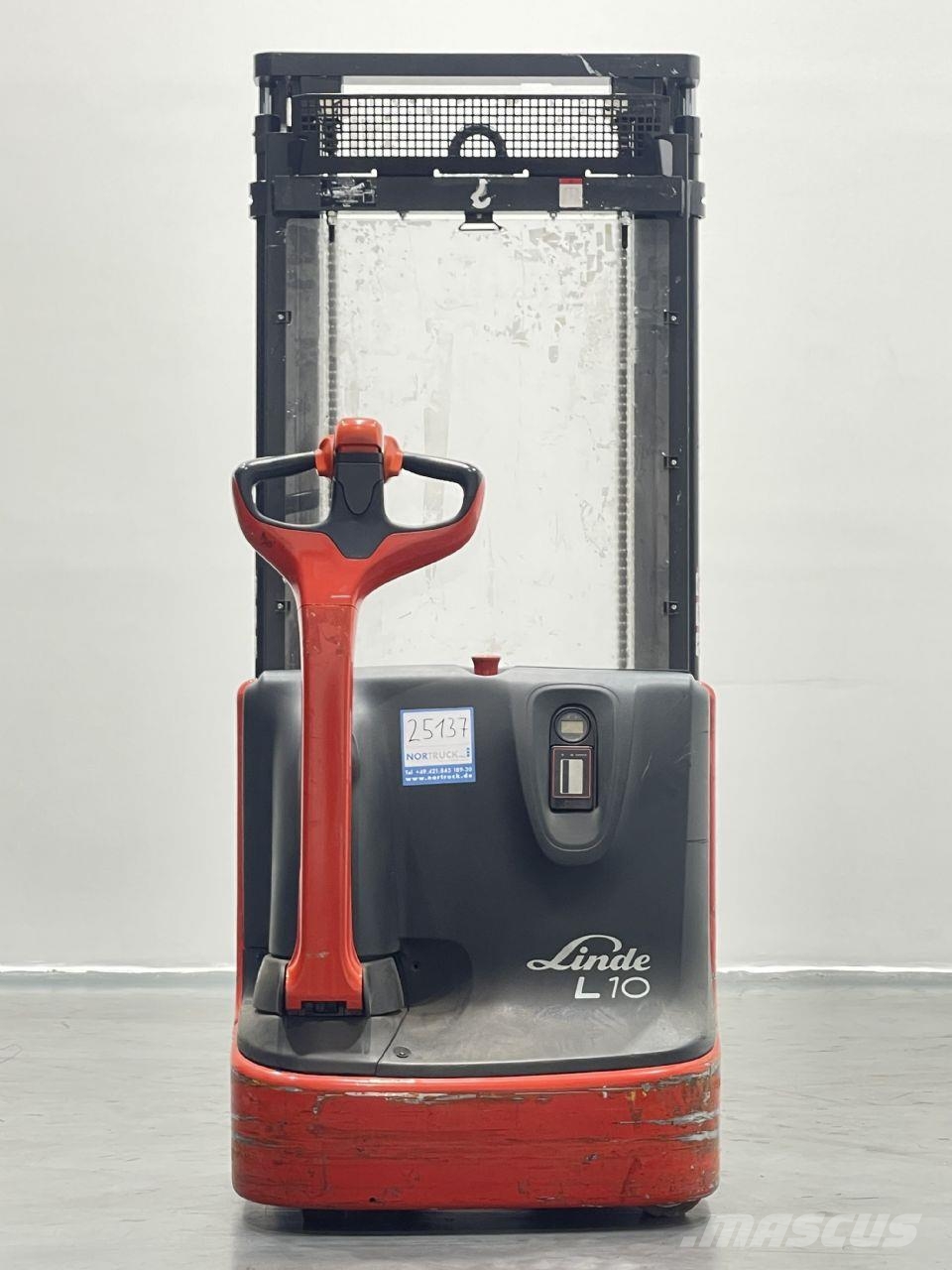 Linde L10-1172 Ručni električni viljuškar