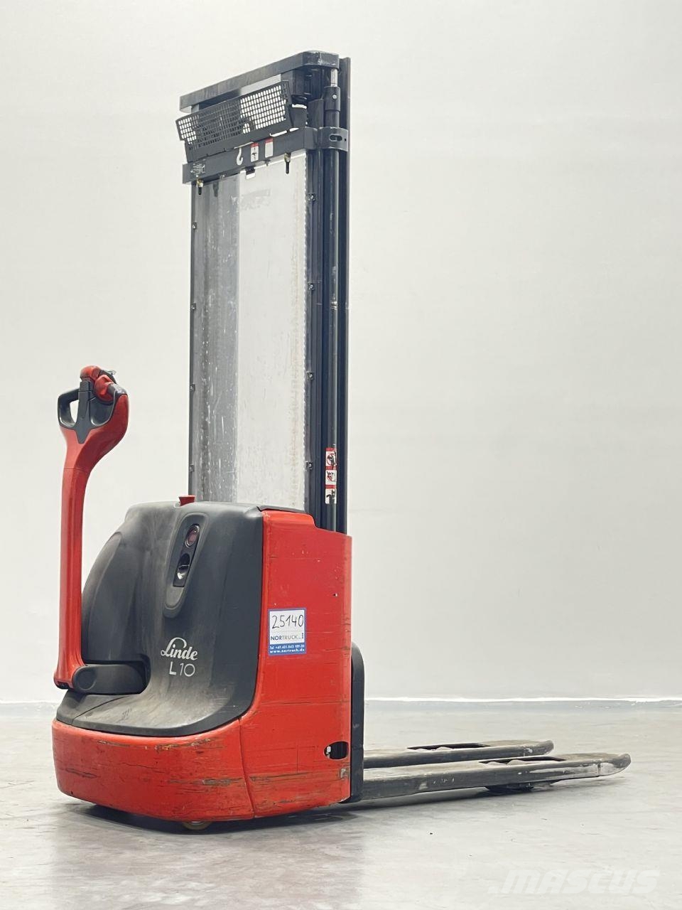 Linde L10-1172 Ručni električni viljuškar