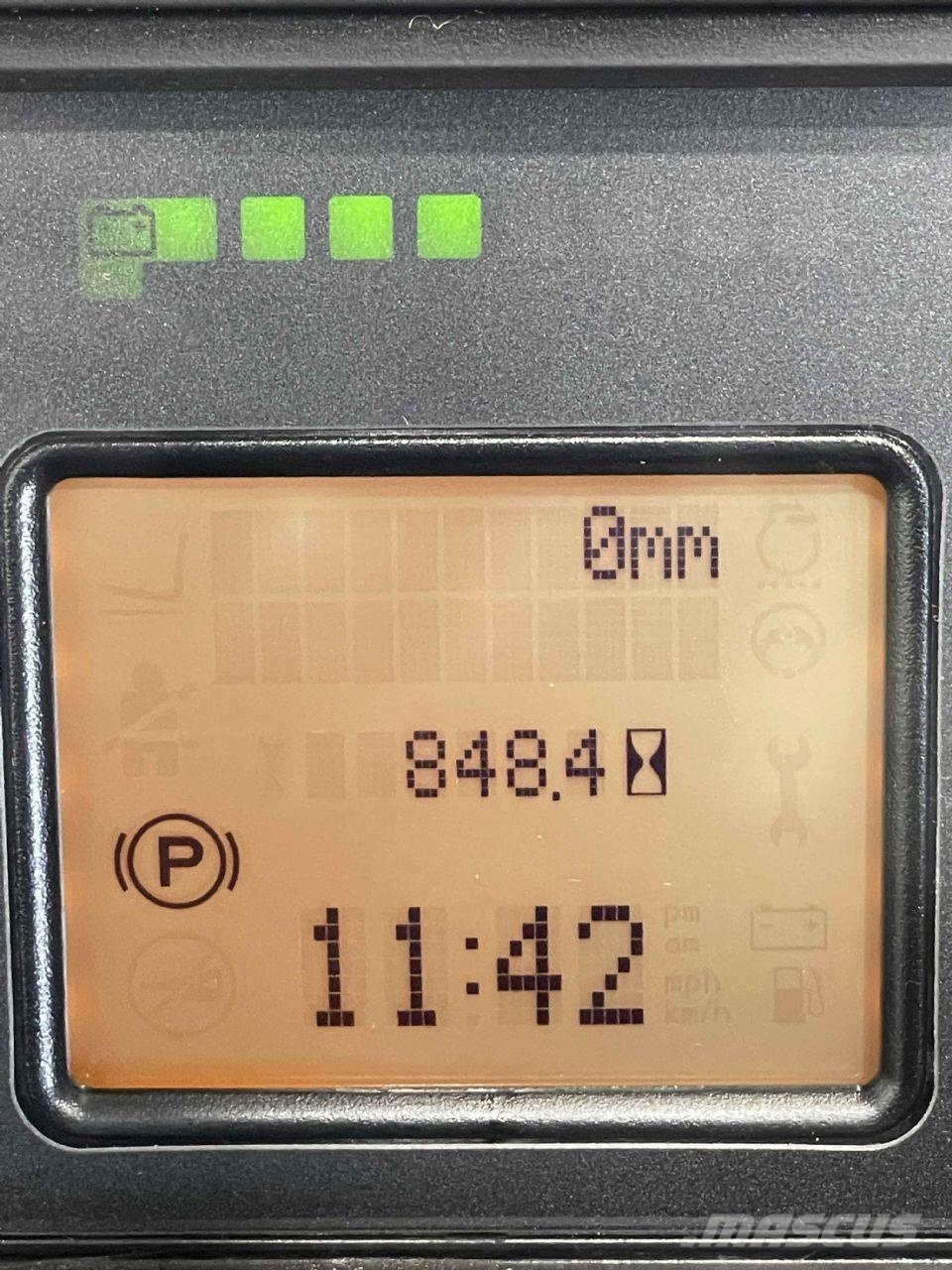 Linde R16G-01-1120 Lükandmastiga tõstukid