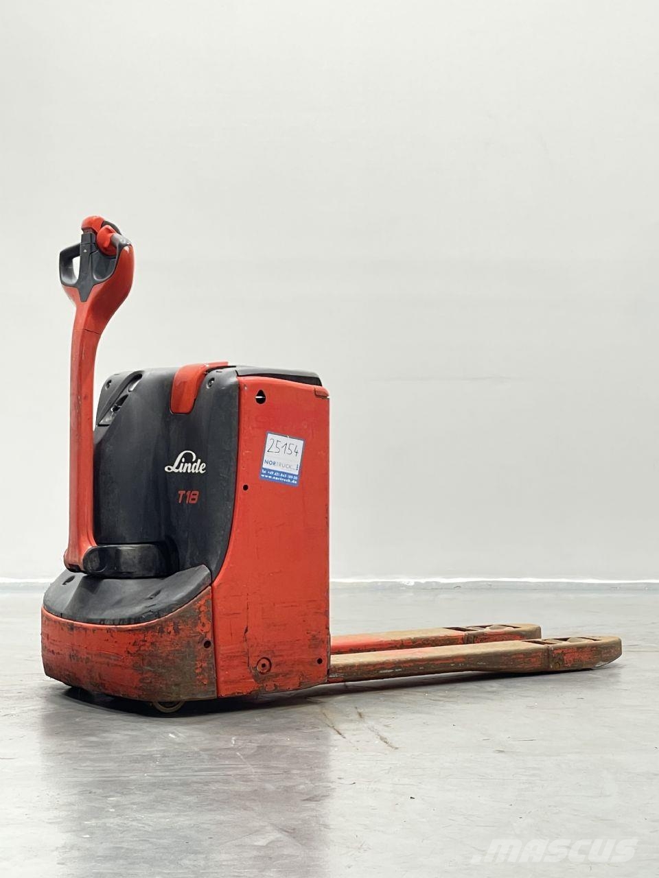 Linde T18-1152 Штабелери