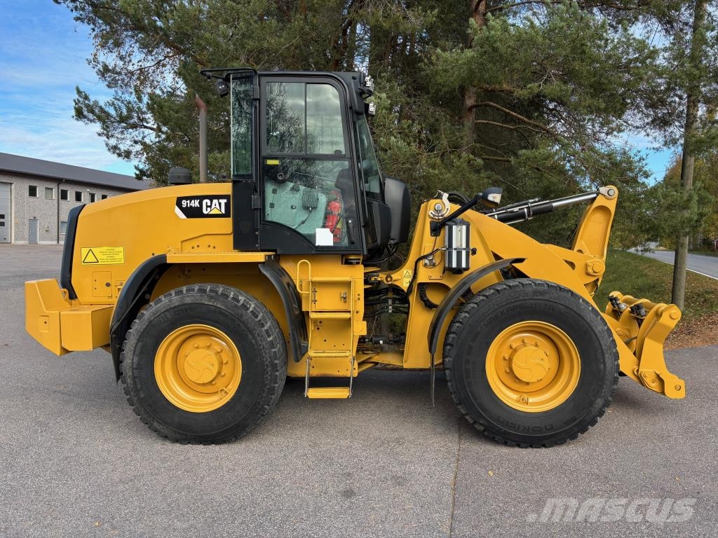 CAT 914K + VOLVO PIKALIITIN + LISÄHYDRAULIIKKA + RASVA Kolesni nakladalci