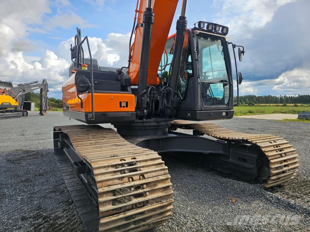 Doosan DX300LC-5 SLR PITKÄPUOMI + 800MM TELAT + RASVARI + Rupsgraafmachines