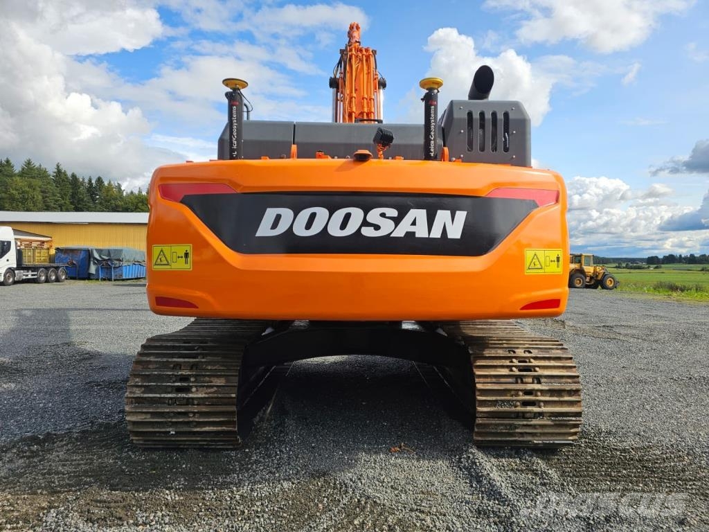 Doosan DX300LC-5 SLR PITKÄPUOMI + 800MM TELAT + RASVARI + Rupsgraafmachines