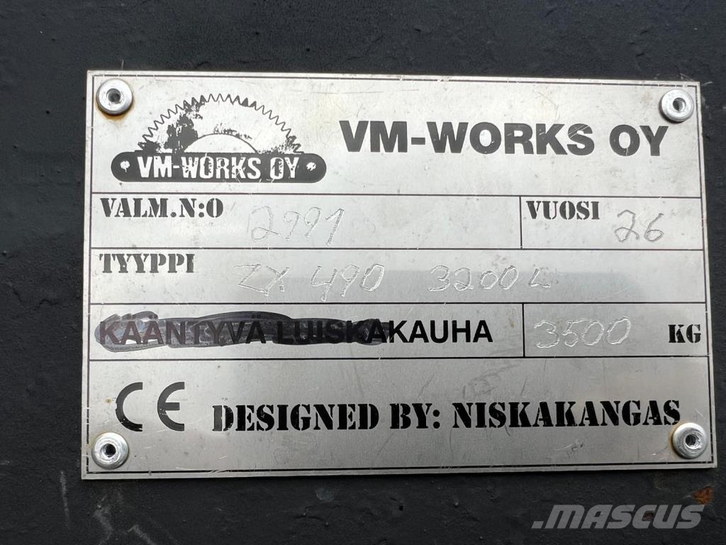 Hitachi ZAXIS490LC-7 + 600MM TELAT + VASARAHYDRAULIIKKA + 履带挖掘机