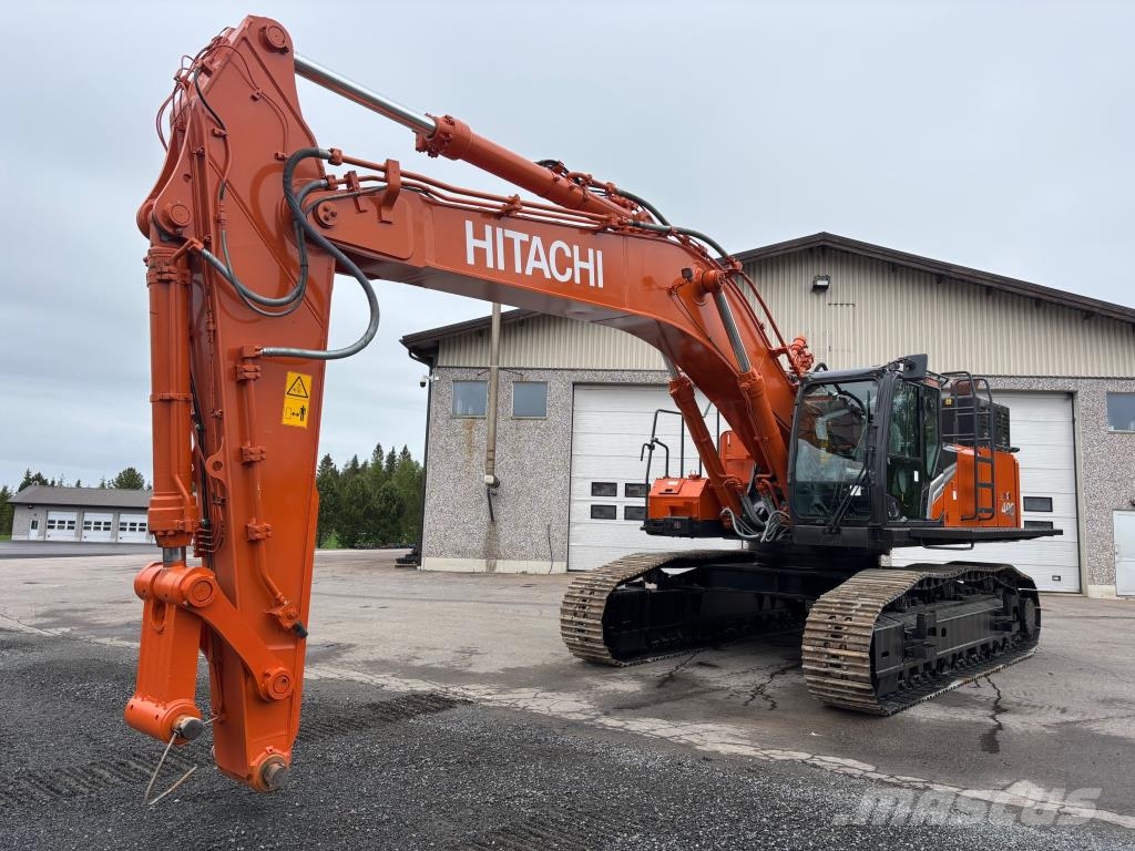 Hitachi ZAXIS490LC-7 + 600MM TELAT + VASARAHYDRAULIIKKA + 履带挖掘机