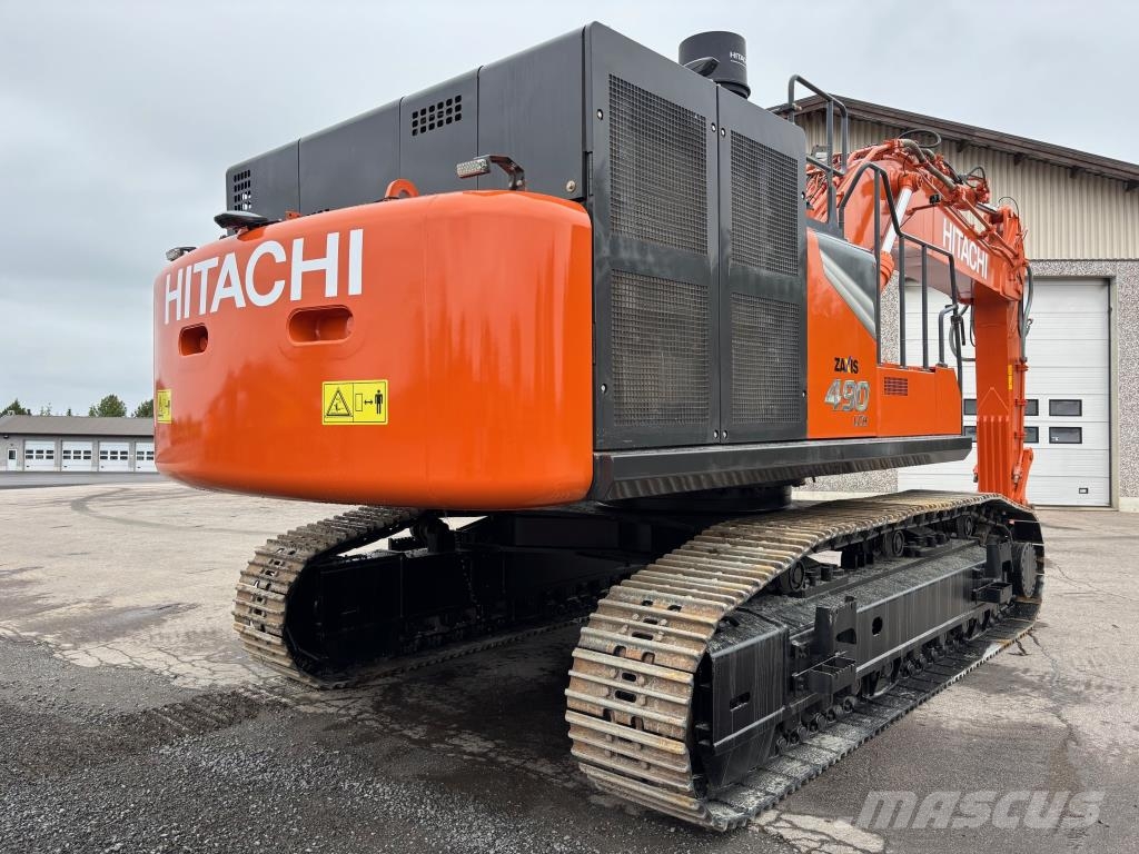 Hitachi ZAXIS490LC-7 + 600MM TELAT + VASARAHYDRAULIIKKA + 履带挖掘机