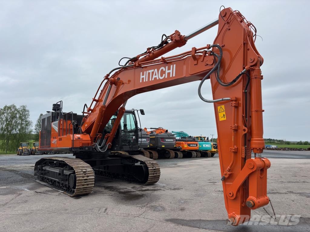 Hitachi ZAXIS490LC-7 + 600MM TELAT + VASARAHYDRAULIIKKA + 履带挖掘机