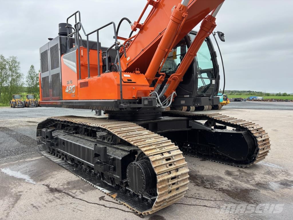 Hitachi ZAXIS490LC-7 + 600MM TELAT + VASARAHYDRAULIIKKA + 履带挖掘机