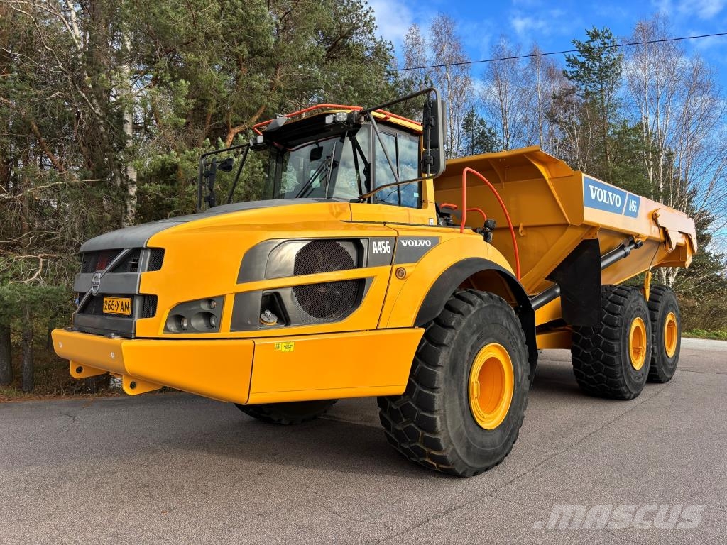 Volvo A45G + YLÄPERÄLAUTA + RASVARI + RENKAAT 70% + VAHV Liigendraamiga pinnaseveokid