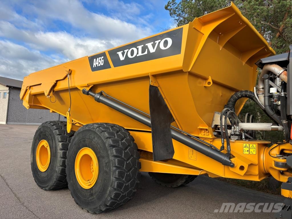 Volvo A45G + YLÄPERÄLAUTA + RASVARI + RENKAAT 70% + VAHV Liigendraamiga pinnaseveokid