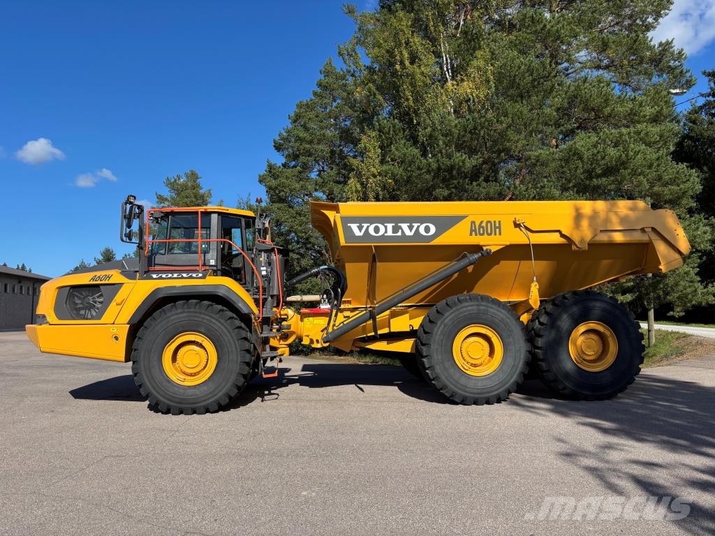 Volvo A60H + KOROKKEET + PERÄLAUTA + RASVARI + LAVALÄMPÖ Camiones articulados
