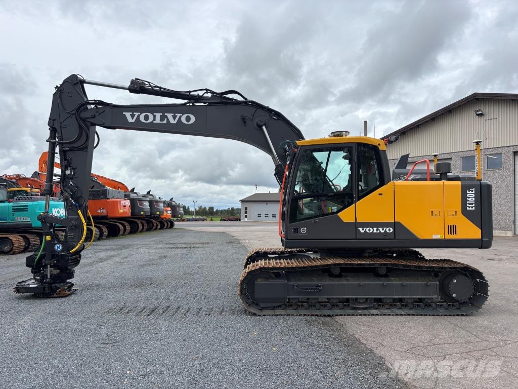 Volvo EC160EL + RASVARI + LÄMMITIN + STEELWRIST X26 PIHD 履带挖掘机