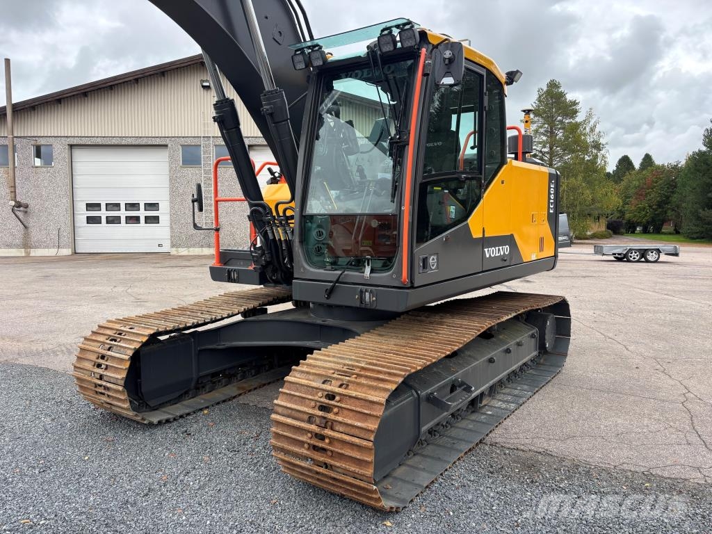 Volvo EC160EL + RASVARI + LÄMMITIN + STEELWRIST X26 PIHD 履带挖掘机