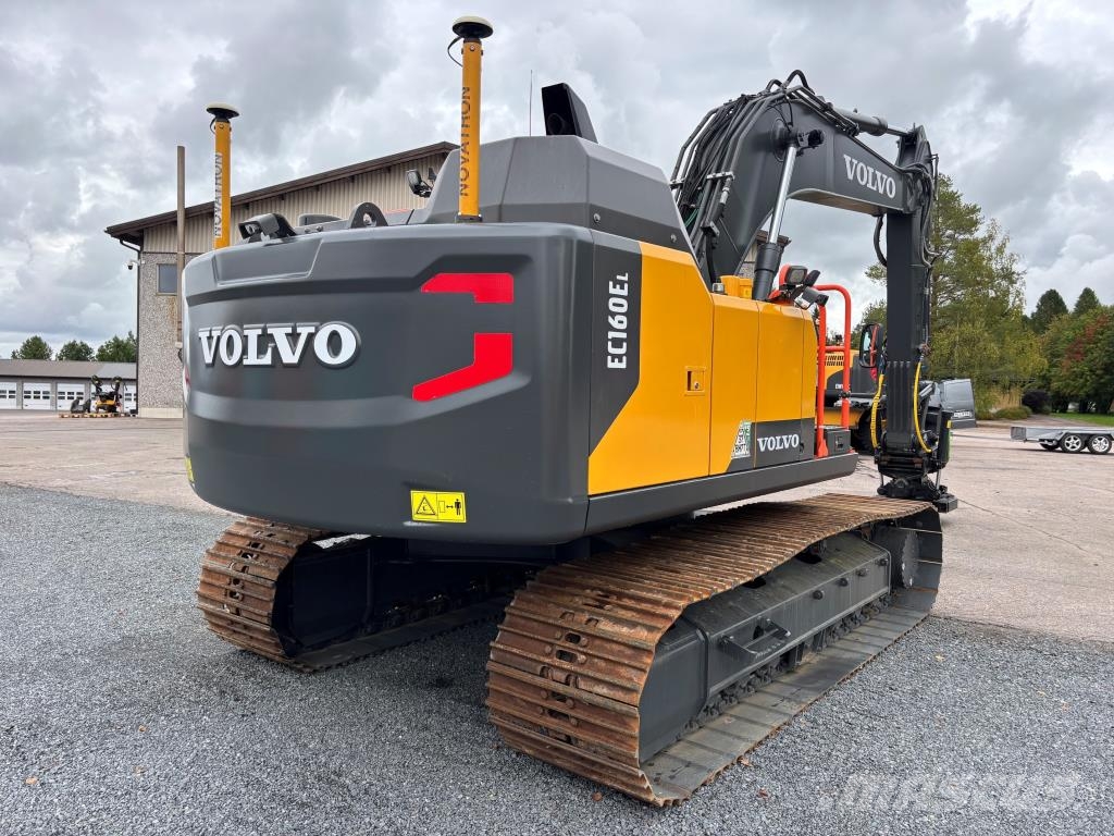 Volvo EC160EL + RASVARI + LÄMMITIN + STEELWRIST X26 PIHD 履带挖掘机
