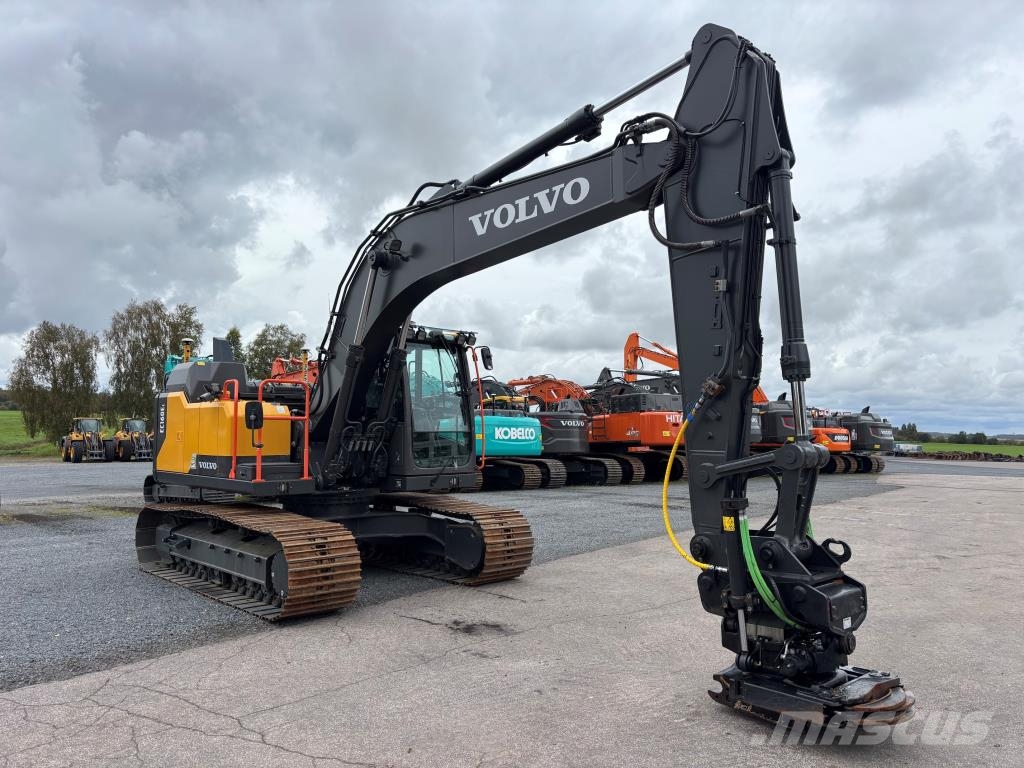 Volvo EC160EL + RASVARI + LÄMMITIN + STEELWRIST X26 PIHD 履带挖掘机