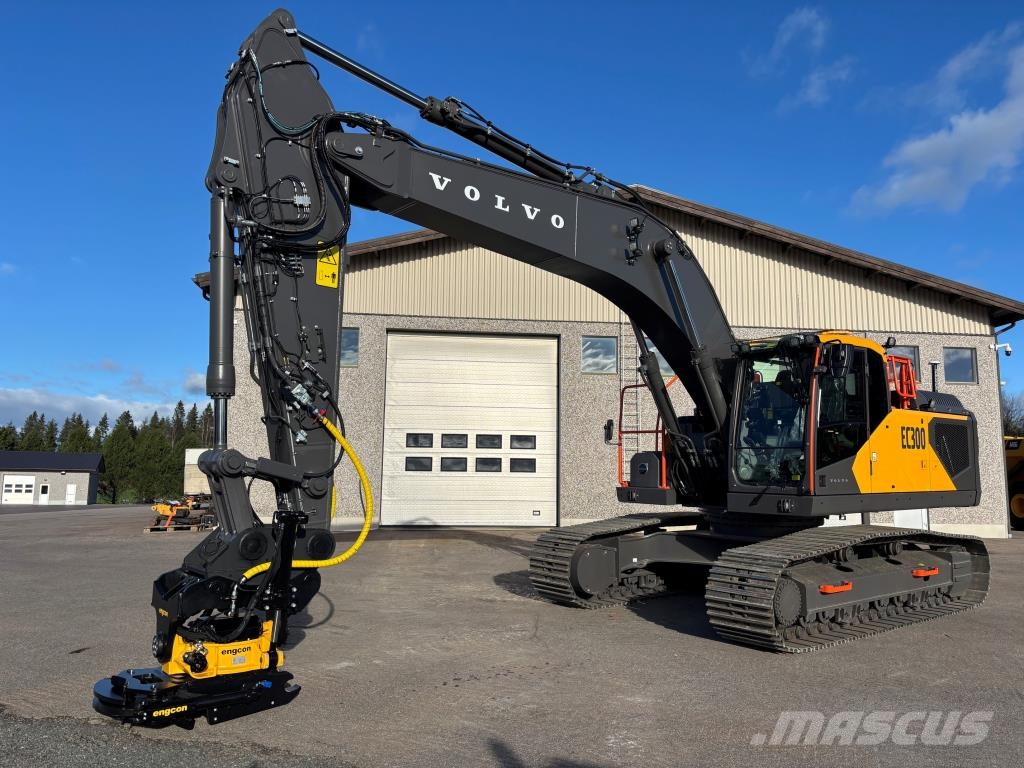 Volvo EC300FL + RASVARI + LÄMMITIN + S80 + EC233 PIHDILL Telakaivukoneet