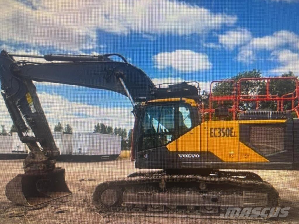 Volvo EC350EL + 700MM TELAT + RASVARI + LÄMMITIN + S80/N Верижен екскаватор