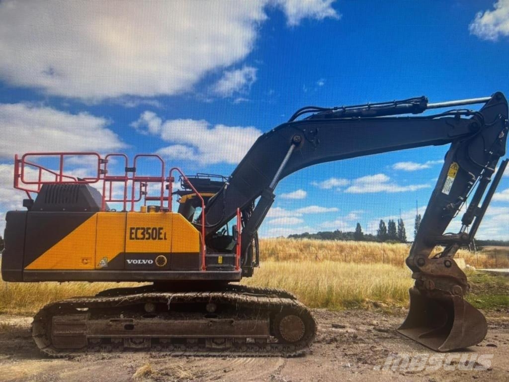 Volvo EC350EL + 700MM TELAT + RASVARI + LÄMMITIN + S80/N Верижен екскаватор