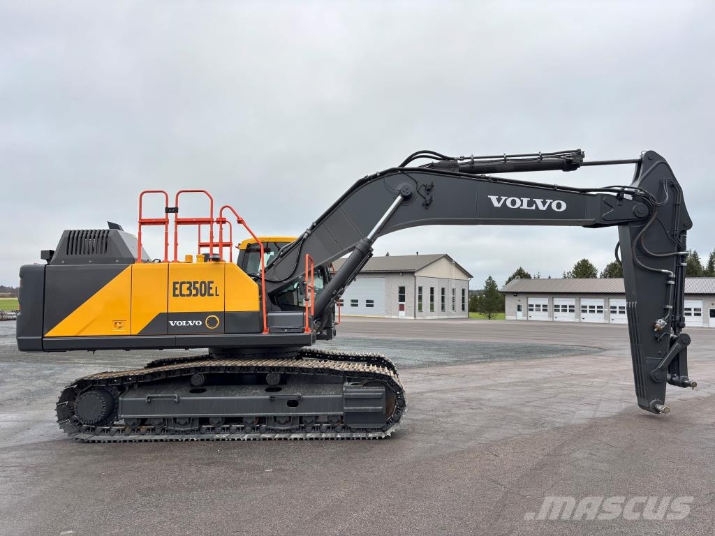 Volvo EC350EL + 700MM TELAT + RASVARI + LÄMMITIN + S80/N Rupsgraafmachines