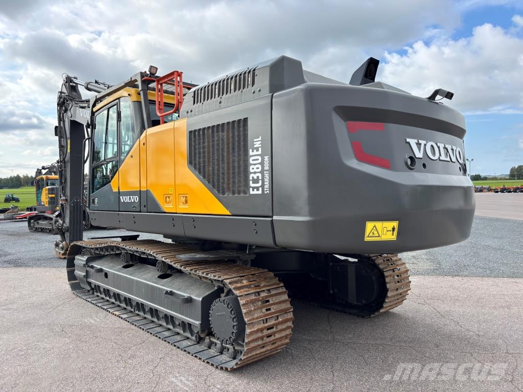 Volvo EC380ELN SUORAPUOMI + KAHDET PROBO HYDRAULIIKAT +  حفارات زحافة