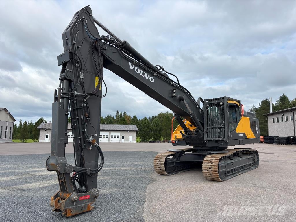 Volvo EC380ELN SUORAPUOMI + KAHDET PROBO HYDRAULIIKAT +  حفارات زحافة