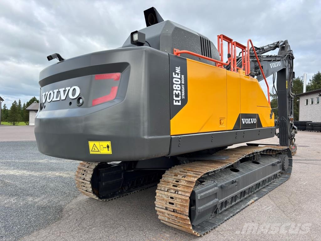 Volvo EC380ELN SUORAPUOMI + KAHDET PROBO HYDRAULIIKAT +  حفارات زحافة